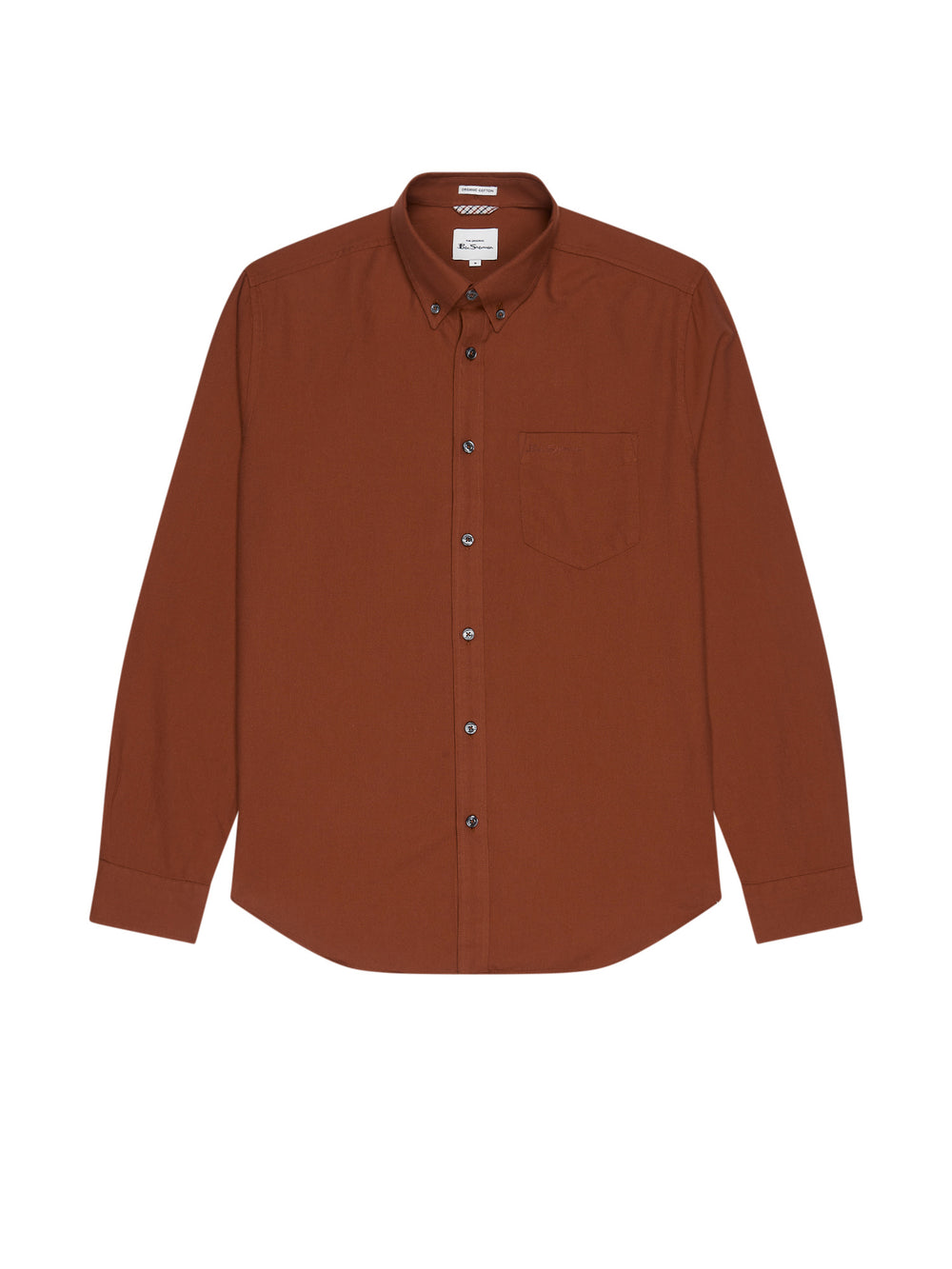 Chemises Ben Sherman Signature Long-Sleeve Oxford Orange | BLX-96816273